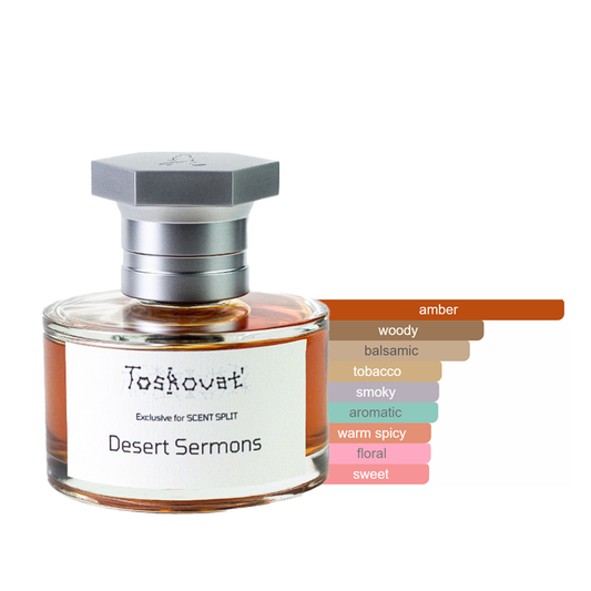 Toskovat Desert Sermons (Scent Split Exclusive) Sample